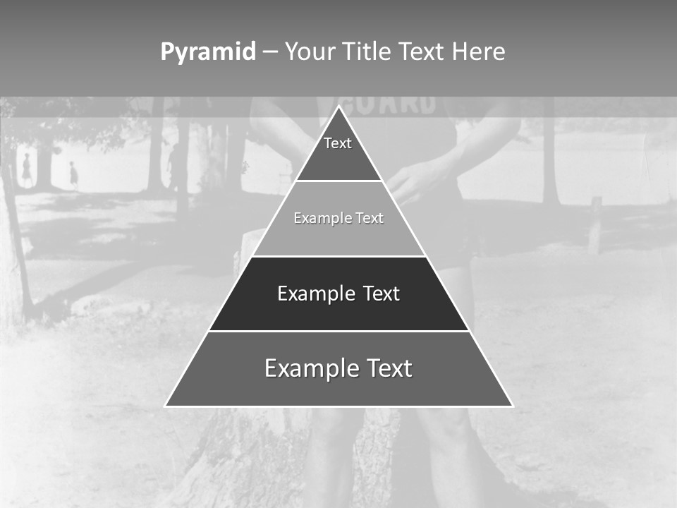 Sportsman 20 Th Century Poses For The Camera PowerPoint Template