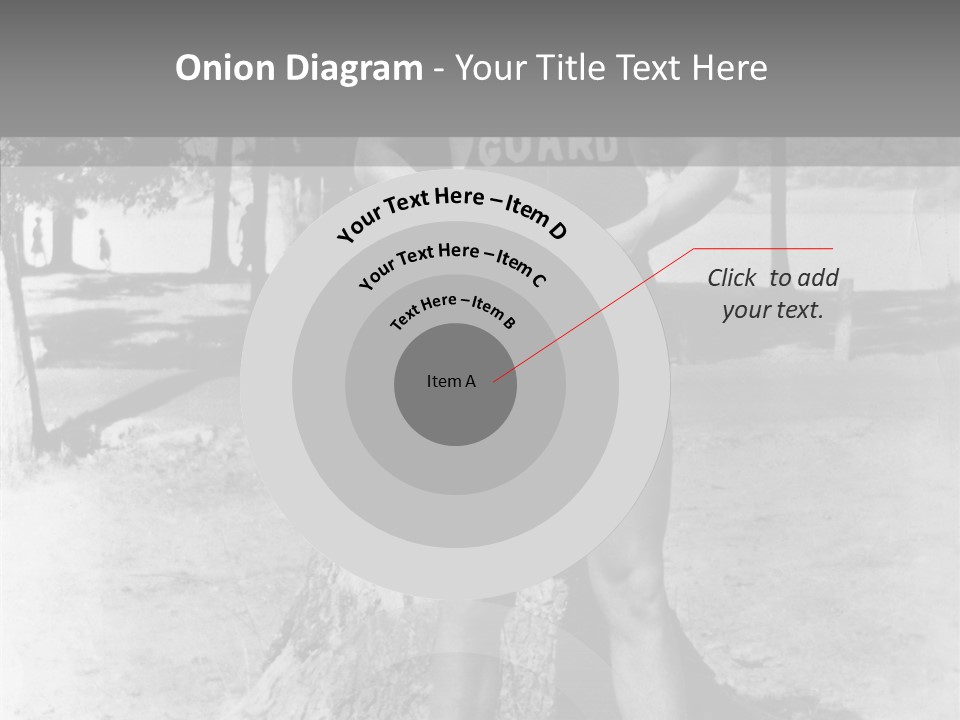 Sportsman 20 Th Century Poses For The Camera PowerPoint Template
