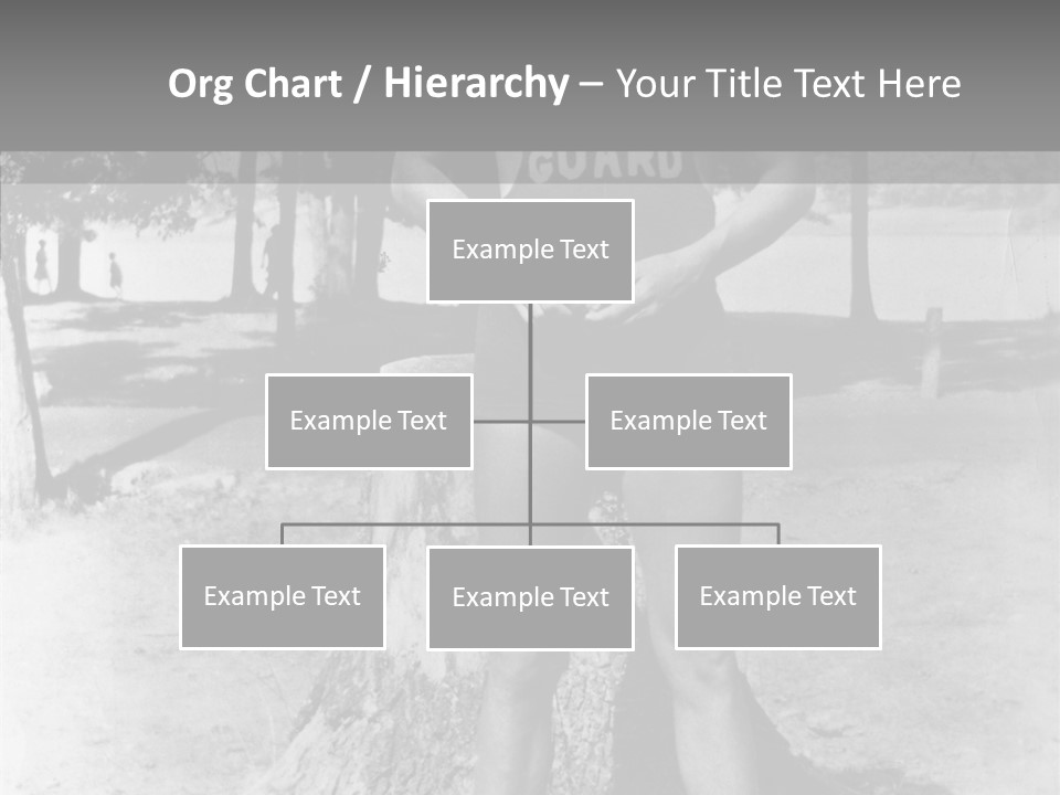 Sportsman 20 Th Century Poses For The Camera PowerPoint Template
