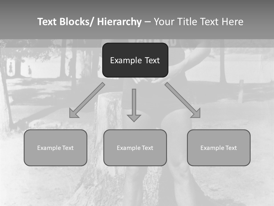 Sportsman 20 Th Century Poses For The Camera PowerPoint Template