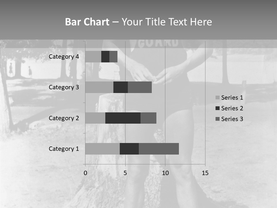 Sportsman 20 Th Century Poses For The Camera PowerPoint Template