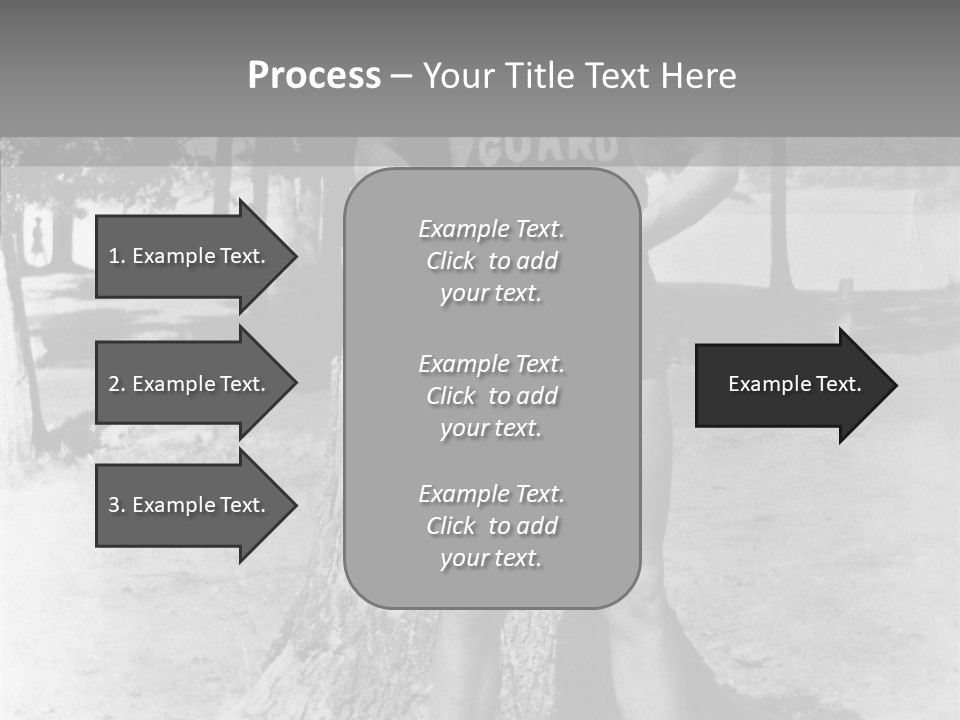 Sportsman 20 Th Century Poses For The Camera PowerPoint Template