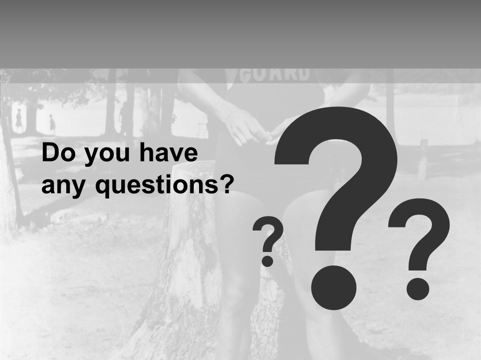 Sportsman 20 Th Century Poses For The Camera PowerPoint Template