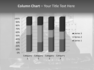 Black And White Photo Of A Soldier PowerPoint Template