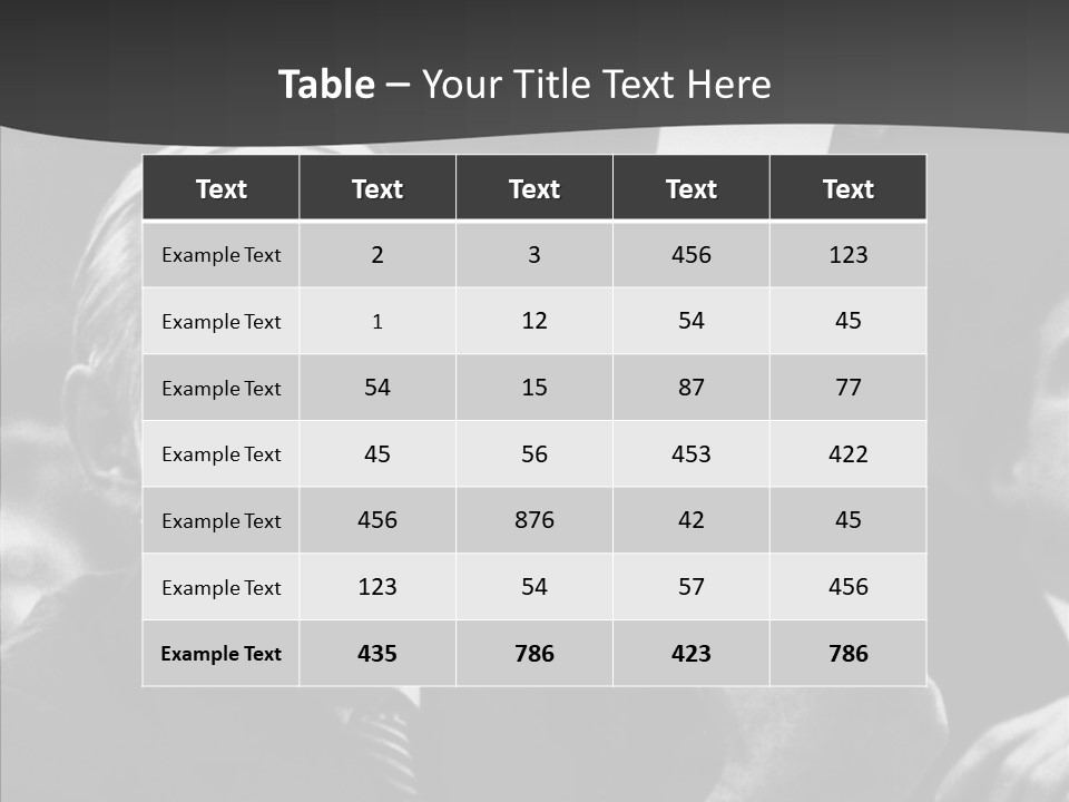 The Old Image Of A Man With A Cigarette And Newspaper PowerPoint Template