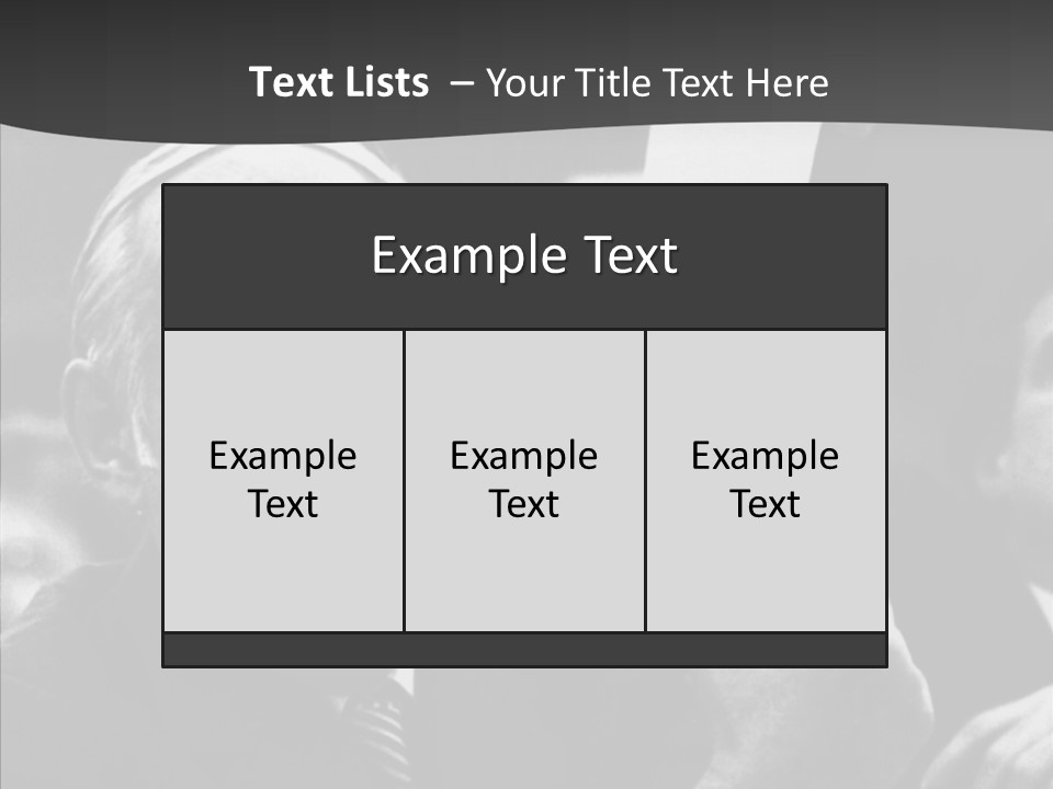 The Old Image Of A Man With A Cigarette And Newspaper PowerPoint Template