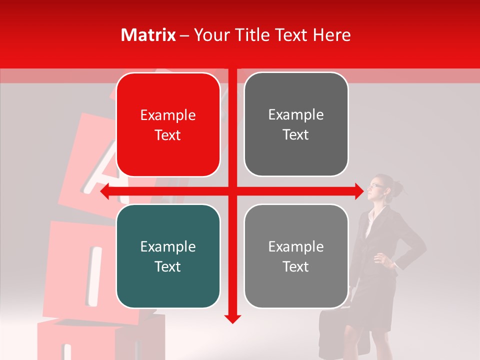 Failed Lose White PowerPoint Template