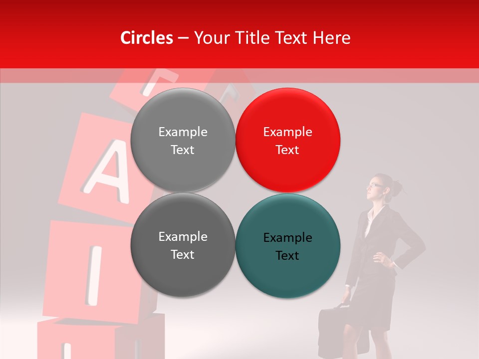 Failed Lose White PowerPoint Template