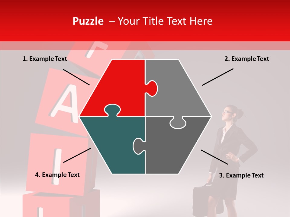 Failed Lose White PowerPoint Template