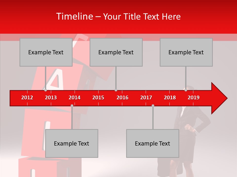 Failed Lose White PowerPoint Template