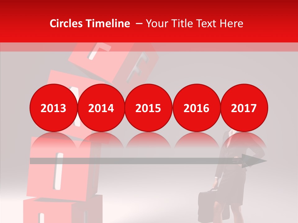 Failed Lose White PowerPoint Template