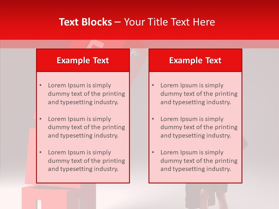 Failed Lose White PowerPoint Template