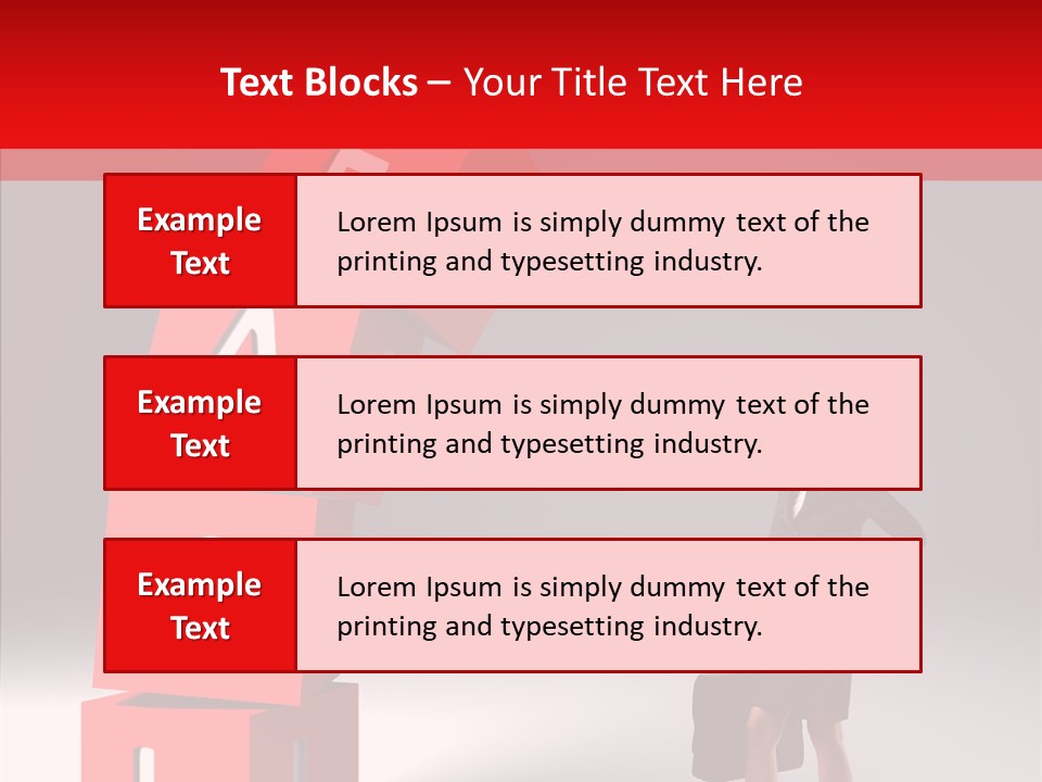 Failed Lose White PowerPoint Template