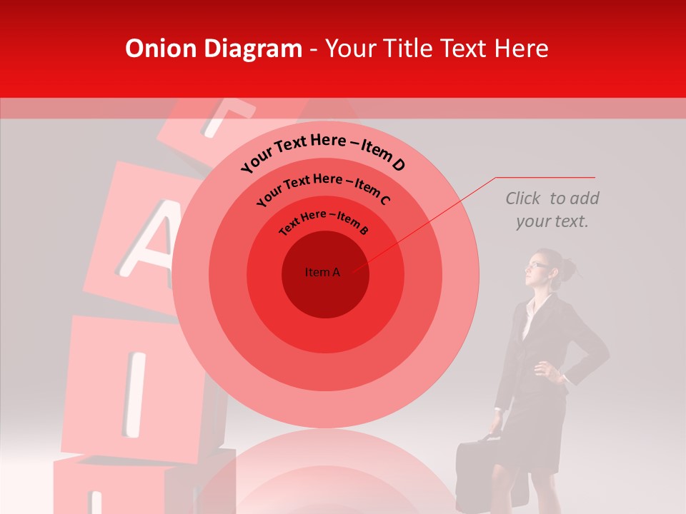 Failed Lose White PowerPoint Template