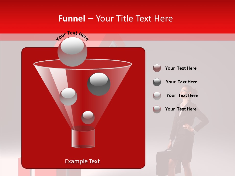 Failed Lose White PowerPoint Template