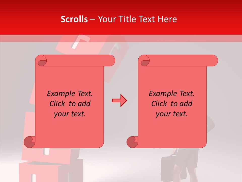 Failed Lose White PowerPoint Template