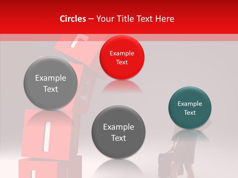 Failed Lose White PowerPoint Template