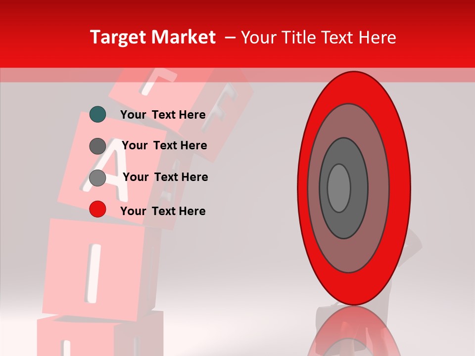 Failed Lose White PowerPoint Template