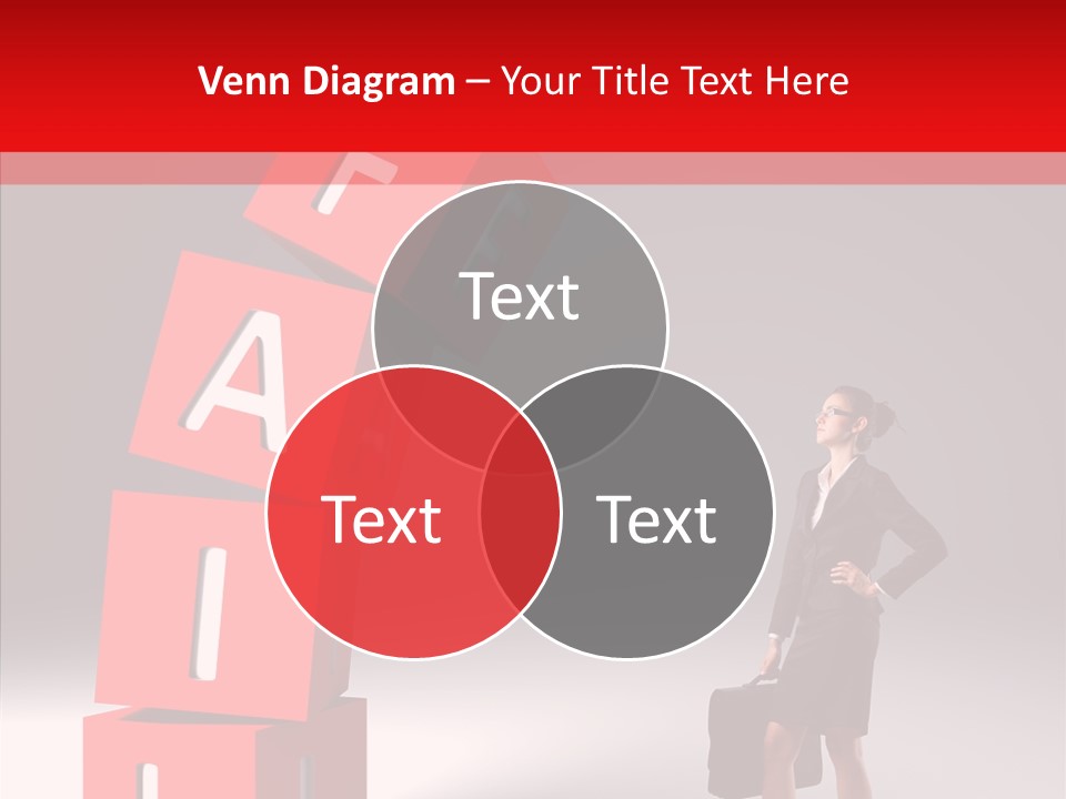 Failed Lose White PowerPoint Template