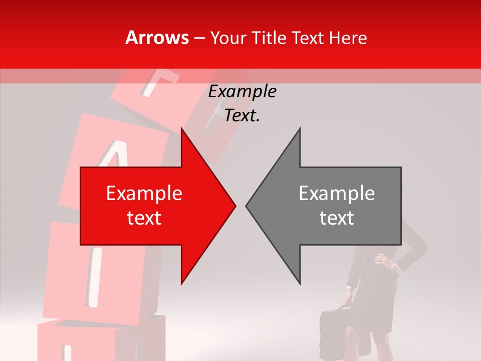Failed Lose White PowerPoint Template