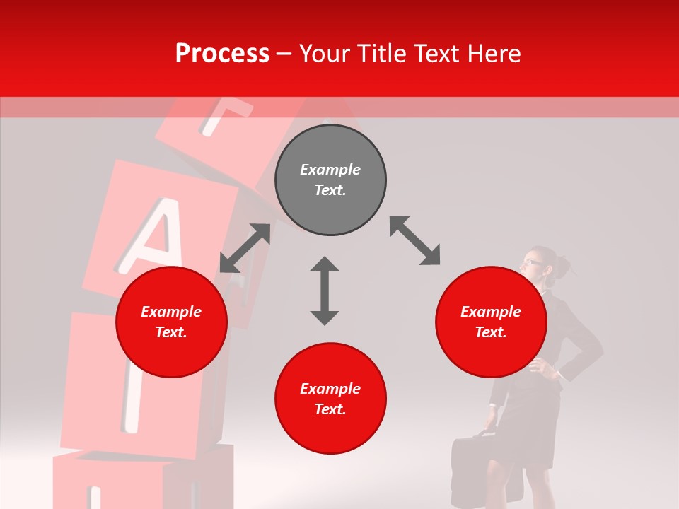Failed Lose White PowerPoint Template
