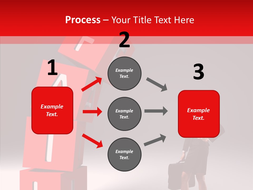 Failed Lose White PowerPoint Template