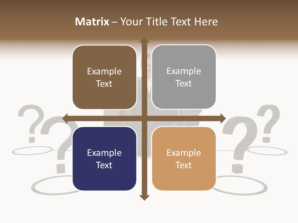 Group Union Businesspeople PowerPoint Template