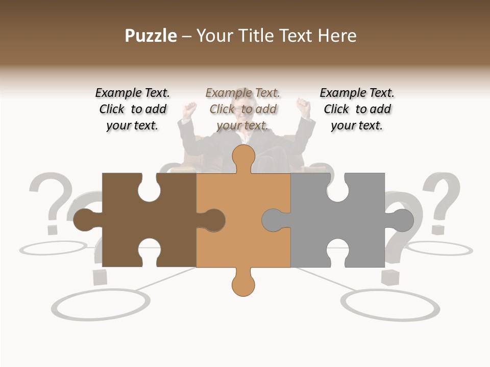 Group Union Businesspeople PowerPoint Template