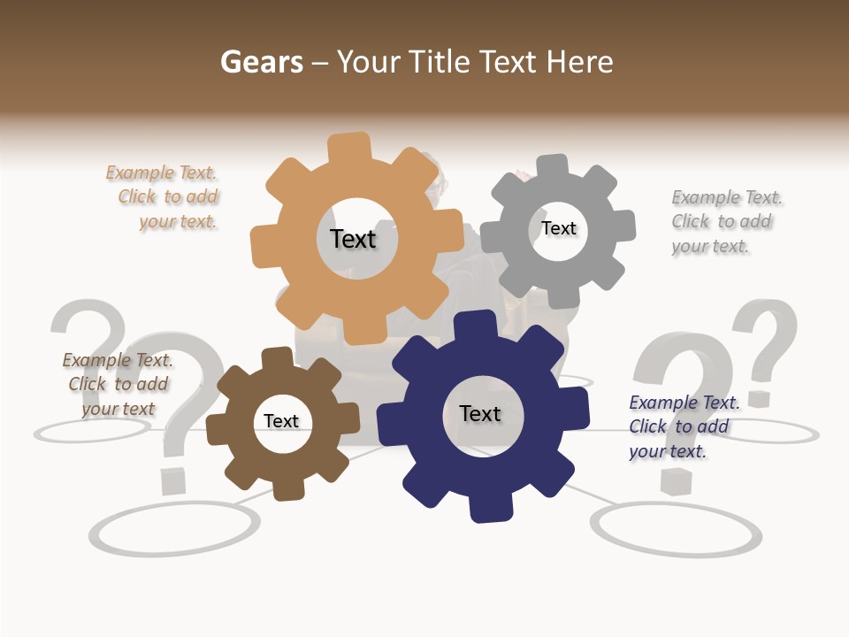 Group Union Businesspeople PowerPoint Template
