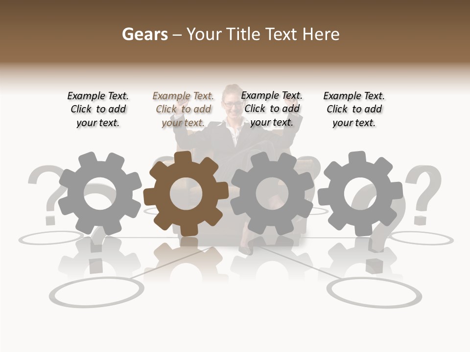 Group Union Businesspeople PowerPoint Template