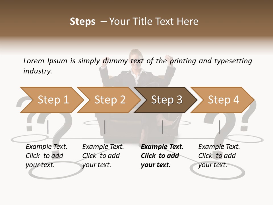 Group Union Businesspeople PowerPoint Template