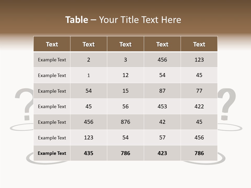 Group Union Businesspeople PowerPoint Template