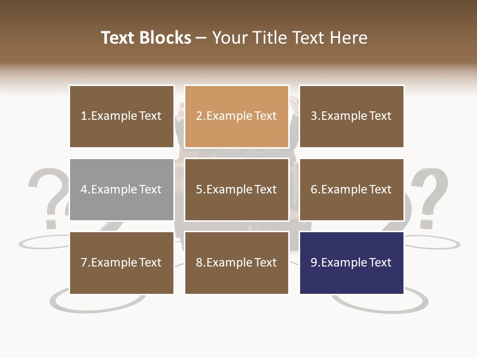 Group Union Businesspeople PowerPoint Template