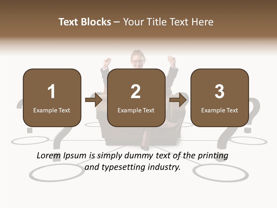 Group Union Businesspeople PowerPoint Template