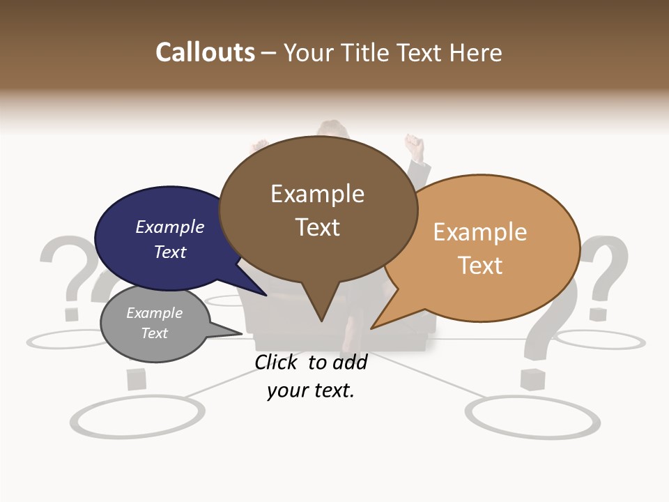 Group Union Businesspeople PowerPoint Template