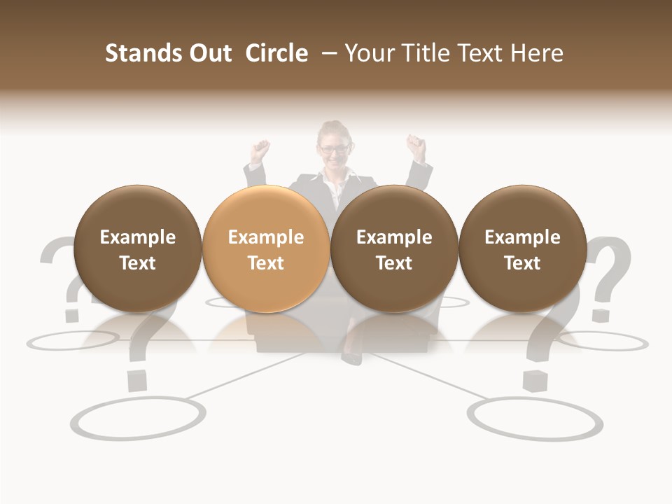 Group Union Businesspeople PowerPoint Template