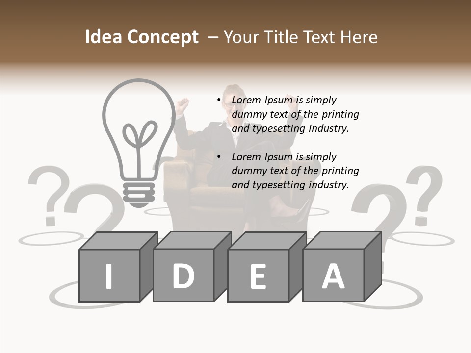 Group Union Businesspeople PowerPoint Template