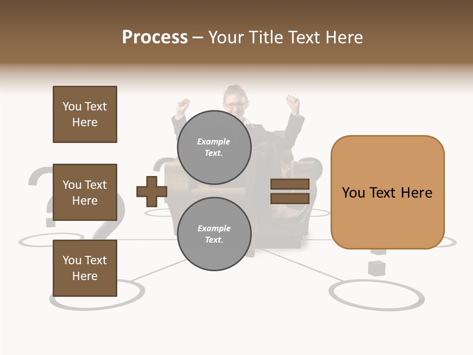 Group Union Businesspeople PowerPoint Template