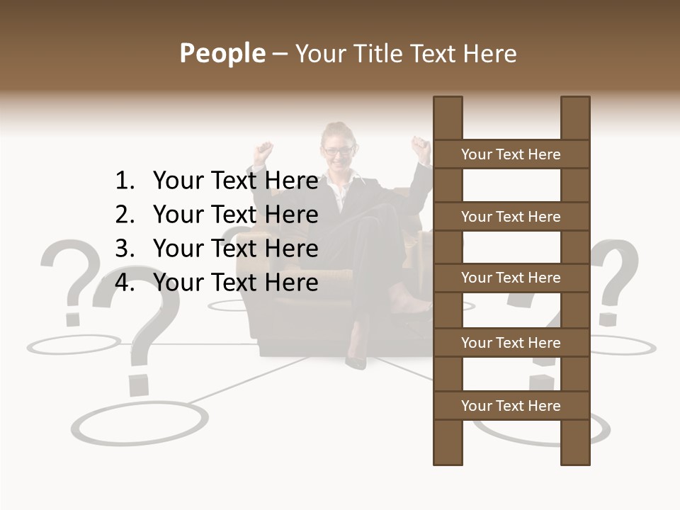 Group Union Businesspeople PowerPoint Template