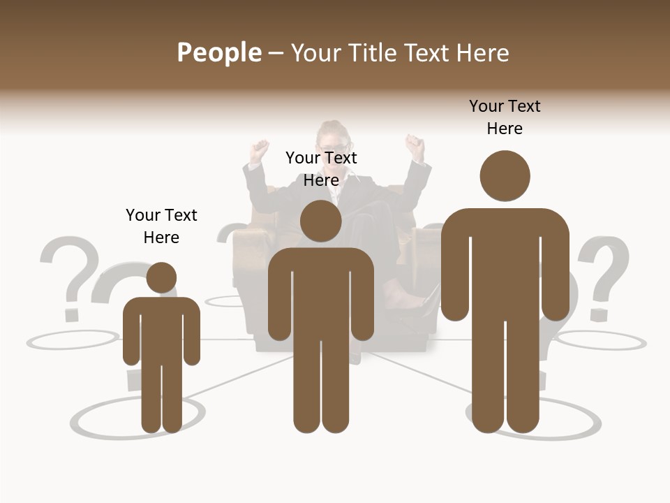 Group Union Businesspeople PowerPoint Template