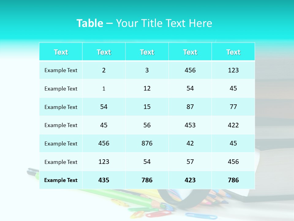 Magnifying Glass Teach Space PowerPoint Template