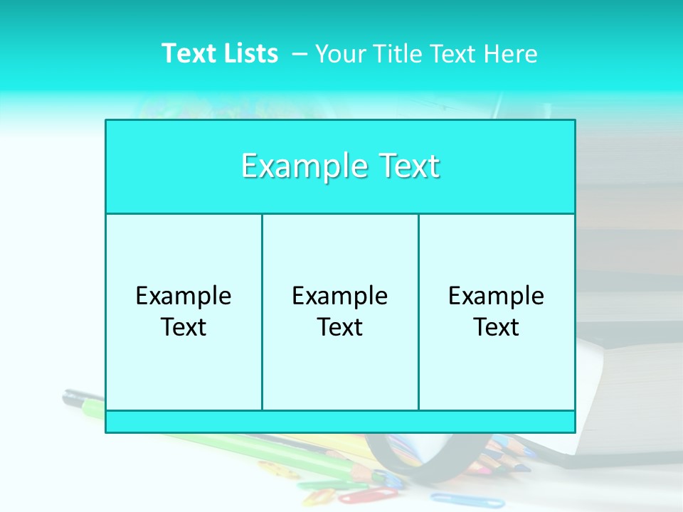 Magnifying Glass Teach Space PowerPoint Template