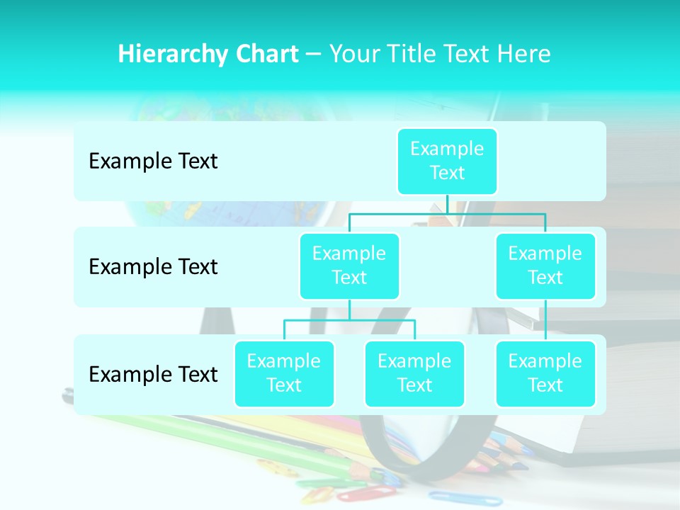 Magnifying Glass Teach Space PowerPoint Template