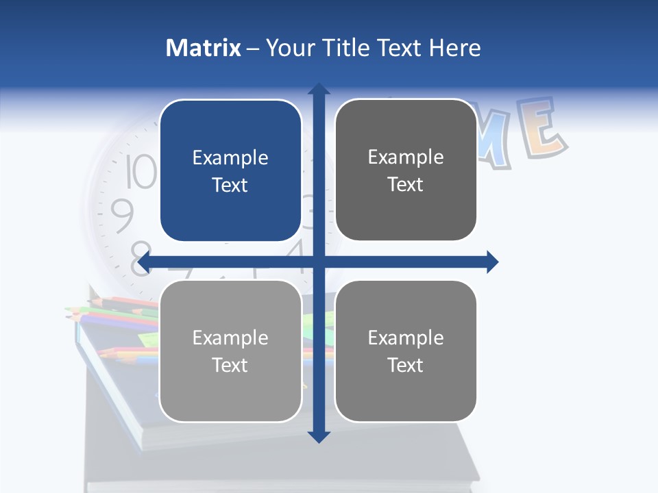 Book Lesson Pencil PowerPoint Template