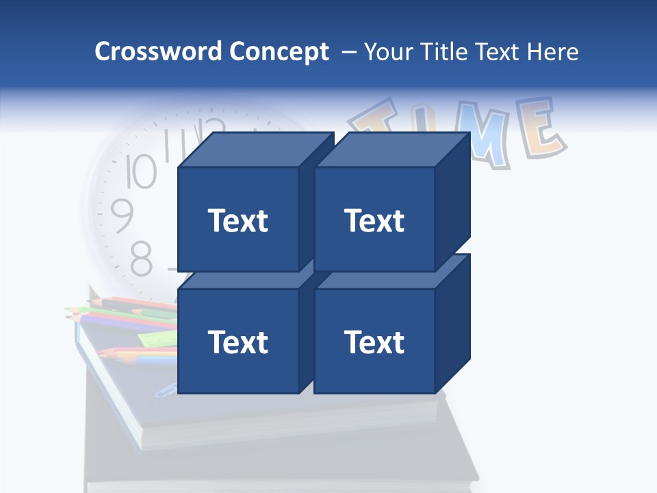 Book Lesson Pencil PowerPoint Template