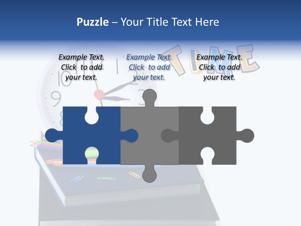 Book Lesson Pencil PowerPoint Template