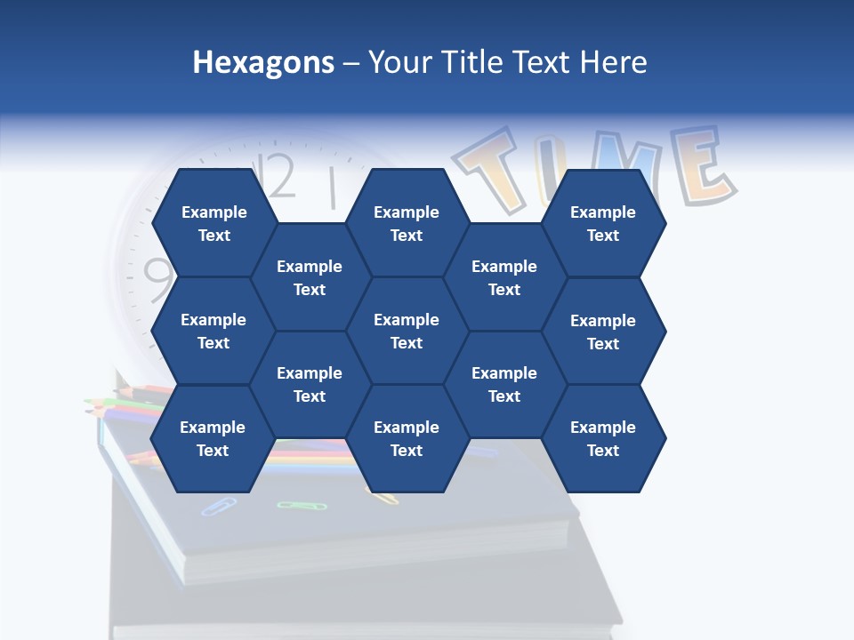 Book Lesson Pencil PowerPoint Template