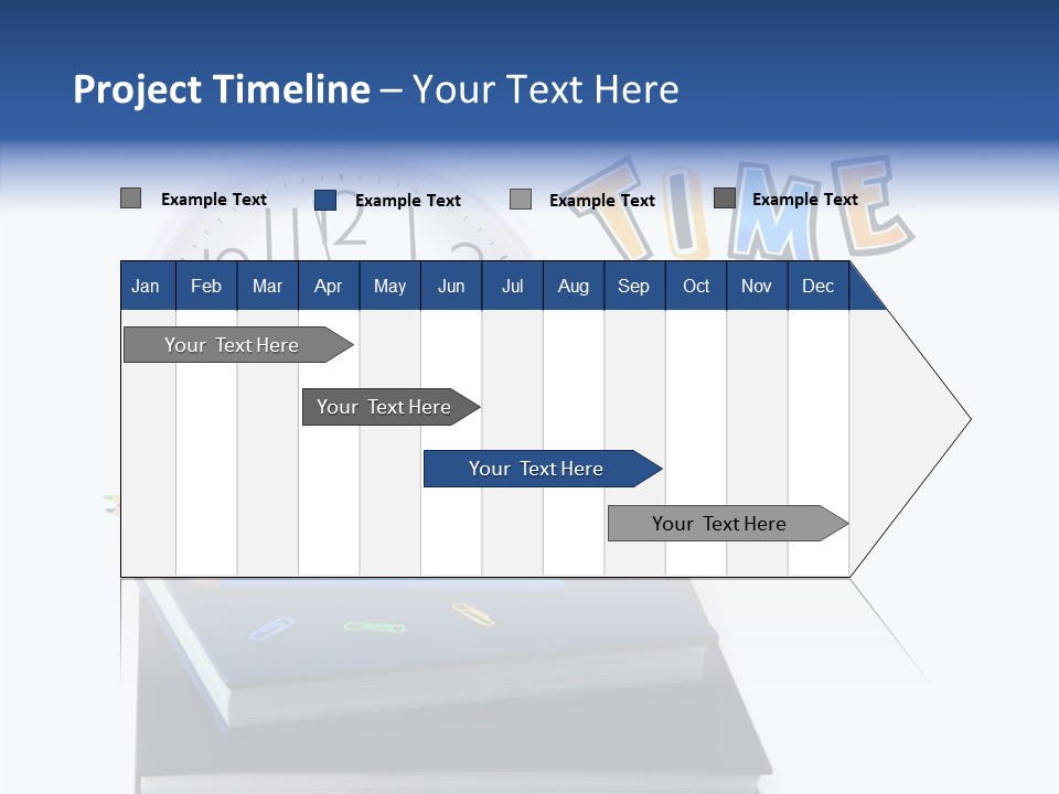 Book Lesson Pencil PowerPoint Template