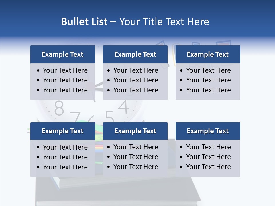 Book Lesson Pencil PowerPoint Template