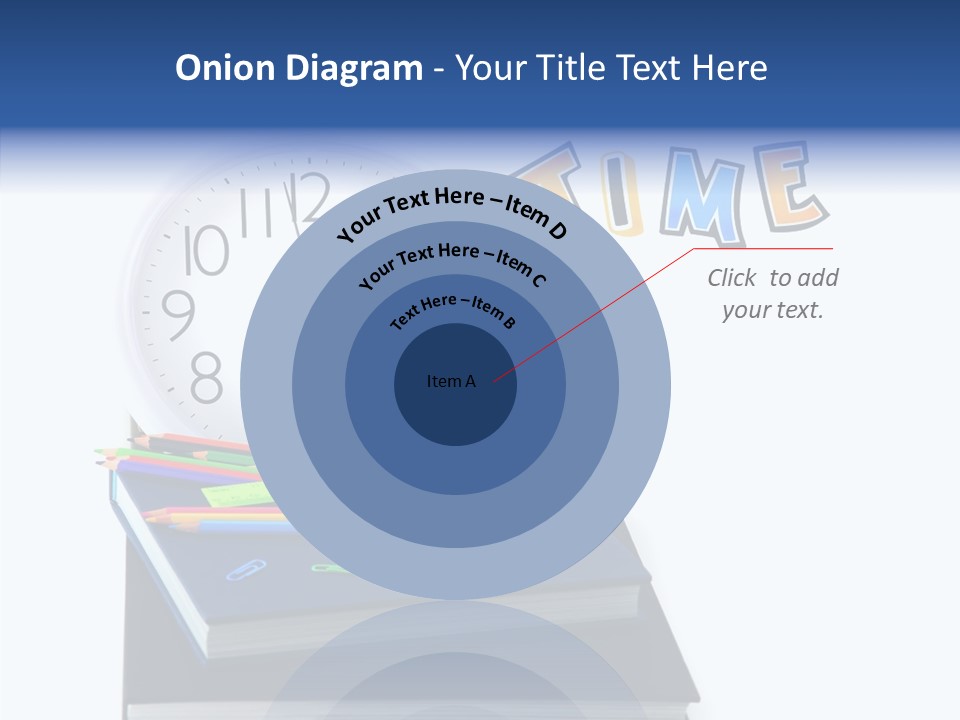 Book Lesson Pencil PowerPoint Template